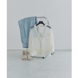 [ECLAM] タックデザインデニムパンツ デニム | Pierrot | 詳細画像3 