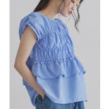 [ECLAM] シャーリングデザインブラウス ブラウス | Pierrot | 詳細画像12 