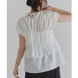 [ECLAM] シャーリングデザインブラウス ブラウス | Pierrot | 詳細画像21 