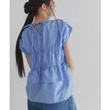 [ECLAM] シャーリングデザインブラウス ブラウス | Pierrot | 詳細画像14 