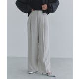 [ECLAM] サマーツイードタックパンツ パンツ | Pierrot | 詳細画像1 