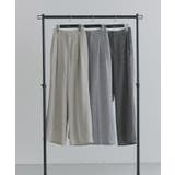 [ECLAM] サマーツイードタックパンツ パンツ | Pierrot | 詳細画像3 