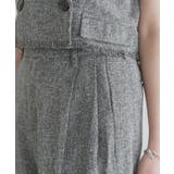 [ECLAM] サマーツイードタックパンツ パンツ | Pierrot | 詳細画像4 