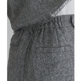 [ECLAM] サマーツイードタックパンツ パンツ | Pierrot | 詳細画像6 