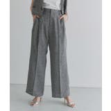 [ECLAM] サマーツイードタックパンツ パンツ | Pierrot | 詳細画像18 