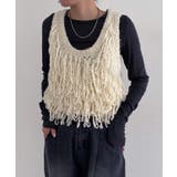 ループヤーンニットベスト ベスト ニット | Pierrot | 詳細画像17