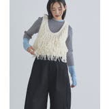 ループヤーンニットベスト ベスト ニット | Pierrot | 詳細画像11