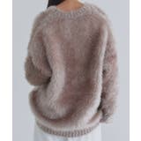 [ECLAM] シャギーＶネックニット ニット | Pierrot | 詳細画像8 