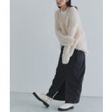 [ECLAM] シャギーＶネックニット ニット | Pierrot | 詳細画像21 