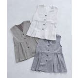 [ECLAM]サマーツイードタックジレベスト 旬 着映え | Pierrot | 詳細画像5 