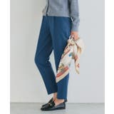 インディゴブルー | 高見えすっきりテーパードパンツ 低身長&高身長さん 12サイズ展開 | Pierrot