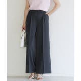 ダークチャコール | 10サイズ展開 高見えワイドパンツ 低身長 | Pierrot