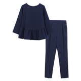 ネイビー | フリルセットアップ セットアップ フリル | Pierrot