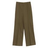 ブラウン | 麻混ピンタックボックスパンツ ボックスパンツ ピンタック | Pierrot