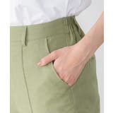 麻混ピンタックボックスパンツ ボックスパンツ ピンタック | Pierrot | 詳細画像7 