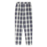 ネイビー | チェックテーパードパンツ パンツ テーパードパンツ チェック | Pierrot