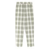 ミント | チェックテーパードパンツ パンツ テーパードパンツ チェック | Pierrot