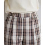 チェックテーパードパンツ パンツ テーパードパンツ チェック | Pierrot | 詳細画像4 