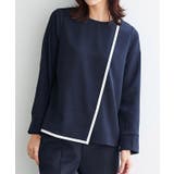 ラインデザインラップブラウス ブラウス ラップ | Pierrot | 詳細画像10