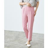 ピンク | 多機能ストレッチツイルテーパードパンツ パンツ ストレッチ | Pierrot