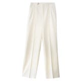 オフホワイト | ボタンデザインタックパンツ 春 ピエロ | Pierrot