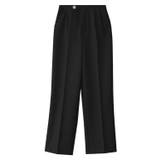 ブラック | ボタンデザインタックパンツ 春 ピエロ | Pierrot