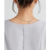 キーネックパールブラウスセットアップ セットアップ パール | Pierrot | 詳細画像7