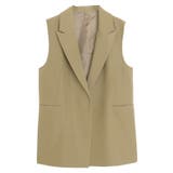 キャメルベージュ | テーラードジレ ジレ テーラード | Pierrot