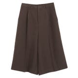 ブラウン | タックハーフパンツ ハーフパンツ きれいめ | Pierrot