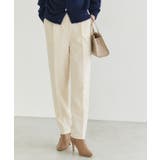 アイボリー | 10サイズ展開 高見えゆるテーパードパンツ 10サイズ展開 | Pierrot