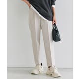 ライトサンドベージュ | 10サイズ展開 高見えゆるテーパードパンツ 10サイズ展開 | Pierrot