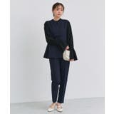 B/ネイビー | 選べるペプラムセットアップ セットアップ ペプラム | Pierrot