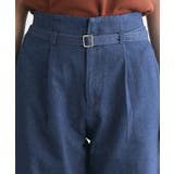 ベルト付きタックデニム デニム パンツ | Pierrot | 詳細画像4 