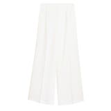 オフホワイト | ツイードタックストレートパンツ パンツ ツイード | Pierrot