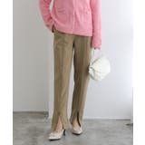 ベージュ | 2wayフロントスリットパンツ パンツ ボトムス | Pierrot