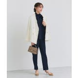 ノーカラーフリンジツイードジャケット ジャケット ツイード | Pierrot | 詳細画像26