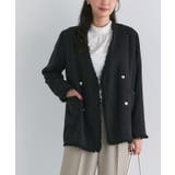 ノーカラーフリンジツイードジャケット ジャケット ツイード | Pierrot | 詳細画像28