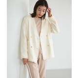 ノーカラーフリンジツイードジャケット ジャケット ツイード | Pierrot | 詳細画像18