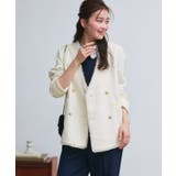 ノーカラーフリンジツイードジャケット ジャケット ツイード | Pierrot | 詳細画像22