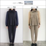 タイ付き袖オーガンジーペプラムセットアップ セットアップ パンツ | Pierrot | 詳細画像17