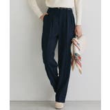 ネイビー | センタープレスタックテーパードパンツ パンツ テーパードパンツ | Pierrot