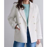 ツイード/オフホワイト | 選べる柄テーラードジャケット テーラードジャケット ヘリンボーン | Pierrot