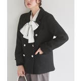 ツイード/ブラック | 選べる柄テーラードジャケット テーラードジャケット ヘリンボーン | Pierrot