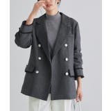 ヘリンボーン/グレー | 選べる柄テーラードジャケット テーラードジャケット ヘリンボーン | Pierrot