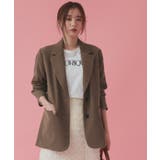 キャメルブラウン | テーラードシングルジャケット ジャケット テーラード | Pierrot