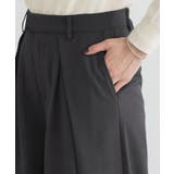 インタックワイドパンツ ワイドパンツ 縦ライン | Pierrot | 詳細画像5