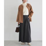 インタックワイドパンツ ワイドパンツ 縦ライン | Pierrot | 詳細画像20