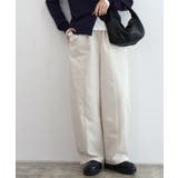 エクリュ | ギャザーツイルカーブパンツ パンツ カーブ | Pierrot