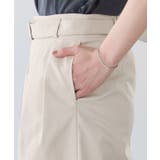 エステルツイルミドル丈パンツ きれいめ ショートパンツ | Pierrot | 詳細画像5
