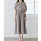 接触冷感リネンライクワンピース 着心地 暑い季節 | Pierrot | 詳細画像12